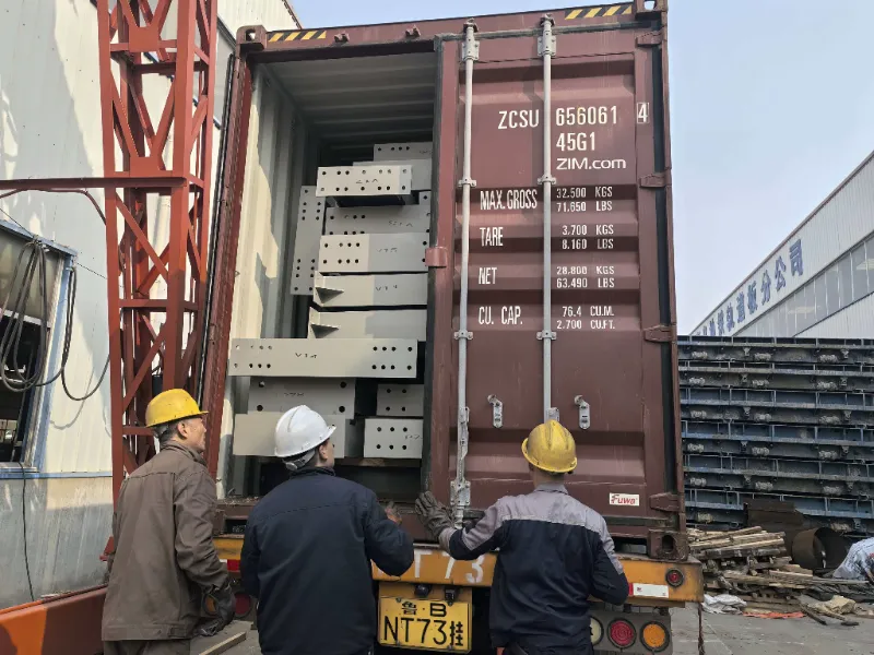 Στοιχεία κατασκευής από χάλυβα για ένα έργο μεγάλης κλίμακας αποθήκης χάλυβα στη Χιλή αποστέλλονται με επιτυχία, υποστηρίζοντας την κατασκευή τοπικού κόμβου Logistics